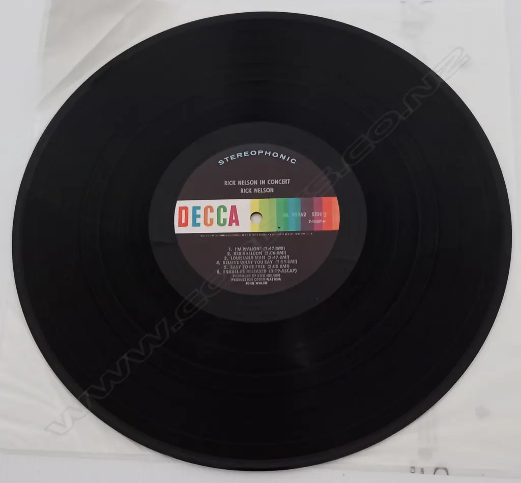 Ricky Nelson (2), Rick Nelson In Concert Image 1++